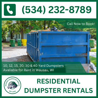 Wausau Residential Dumpster Rental